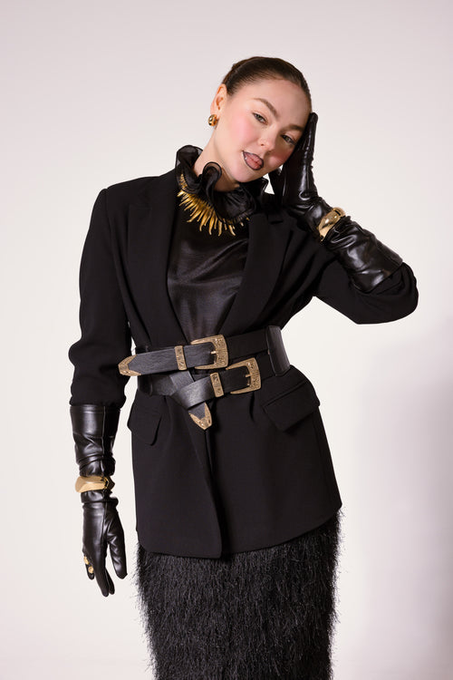 Black Tailored Blazer