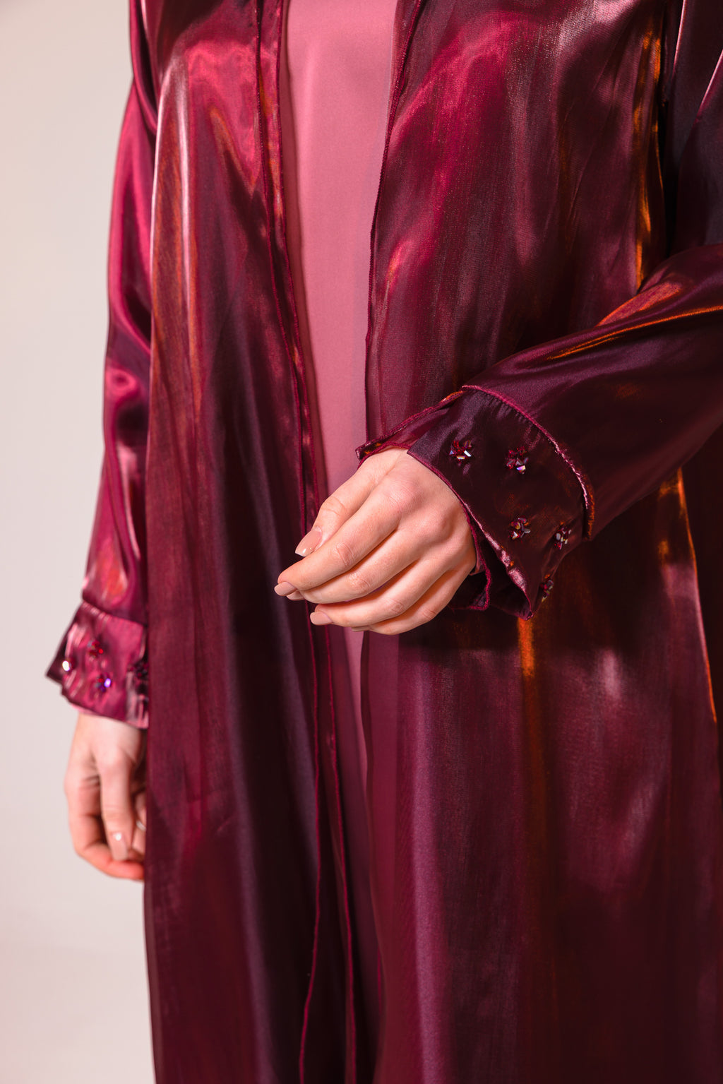 Burgundy Anaïs Abaya